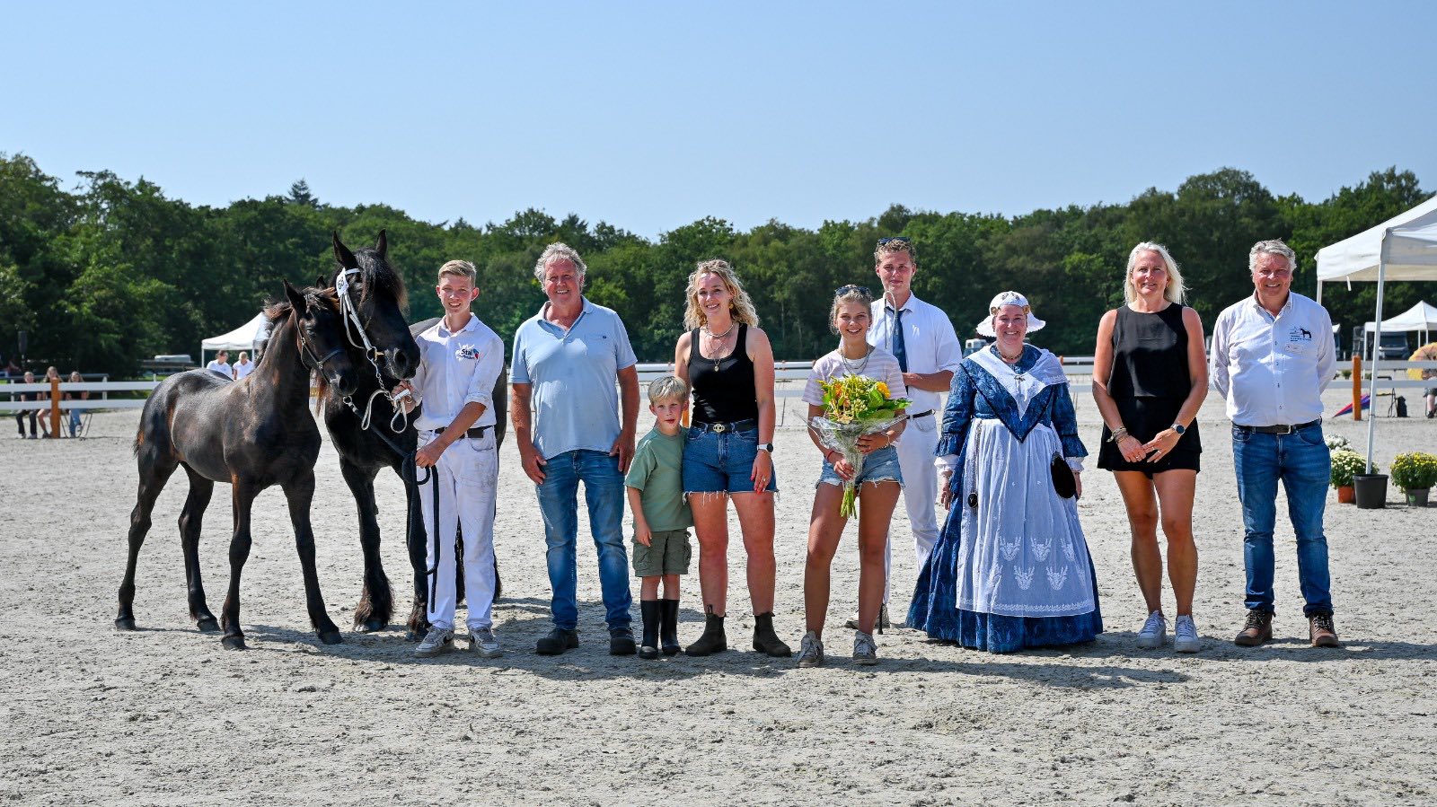 Dag 1 in Harich: Daan Douwe en Dycke veulenkampioenen