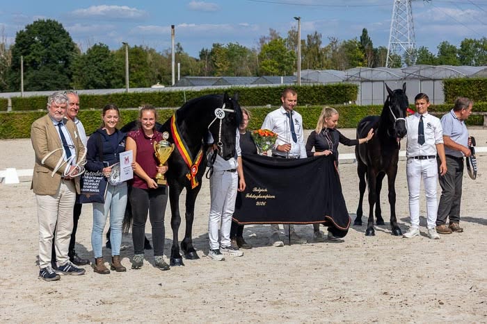 Rikst (Jehannes 484) Voorlopig Kroon en gekroond tot Belgisch kampioen